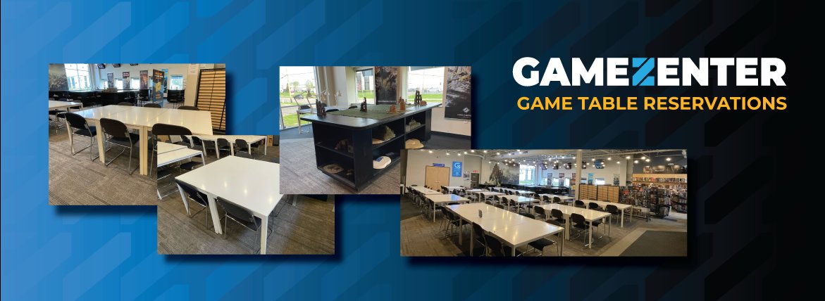 Game Table Reservations