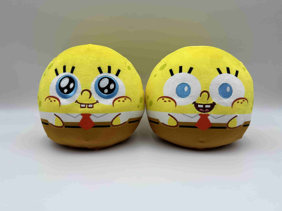 Plushiverse: Reversible Plushie 6in - Spongebob [Happy + Shocked] [Yellow]