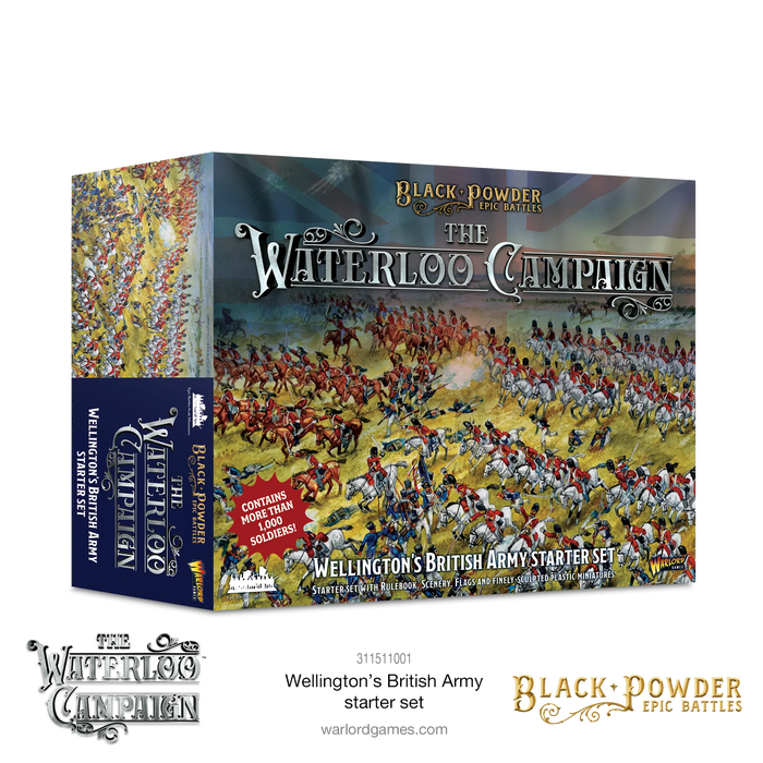 Black Powder Epic Battles: Waterloo - Wellington`s British Starter Set
