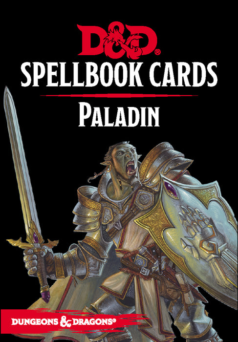 Dungeons and Dragons RPG: Spellbook Cards - Paladin Deck (69 cards)