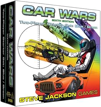 Car Wars: 2 Player Starter Set Blue/Green