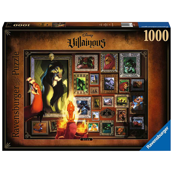 Puzzle: Disney Villainous- Scar (1000 pieces)