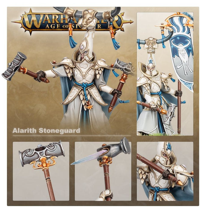 Warhammer Age of Sigmar: Lumineth Realm-Lords - Alarith Stoneguard