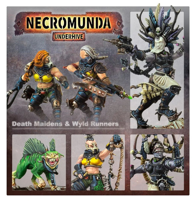 Warhammer - Necromunda: Escher Death Maidens and WYLD Runners