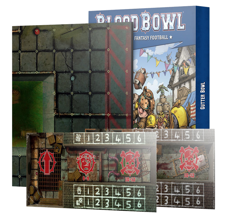 BLOOD BOWL: GUTTERBOWL PITCH and RULES
