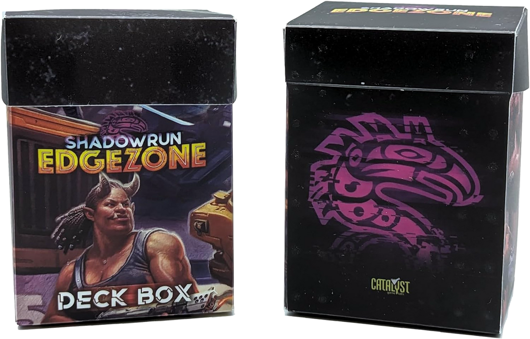 Shadowrun DBG: Edge Zone Deck Box (2 Pack)