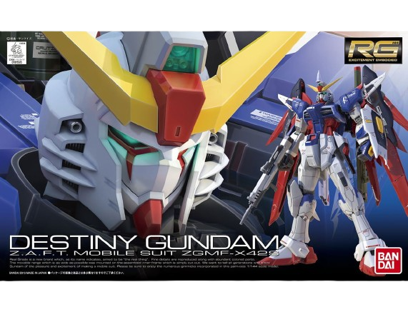 Gunpla Real Grade 1/144 - Gundam SEED Destiny 014 Strike Freedom Gundam