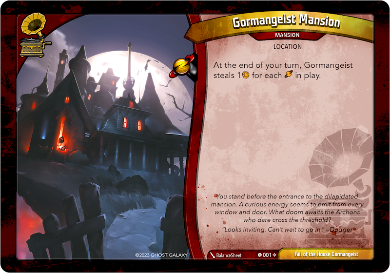 KeyForge Adventures: Fall of the House of Gormangeist