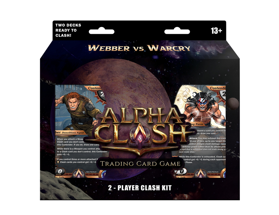 Alpha Clash TCG: Unrivaled 2-Player Clash Kit
