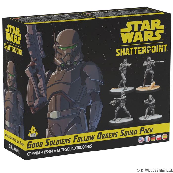 STAR WARS: SHATTERPOINT - Good Soldiers Follow Orders Squad Pack