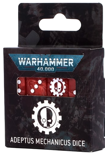 Warhammer 40000 - Adeptus Mechanicus Dice