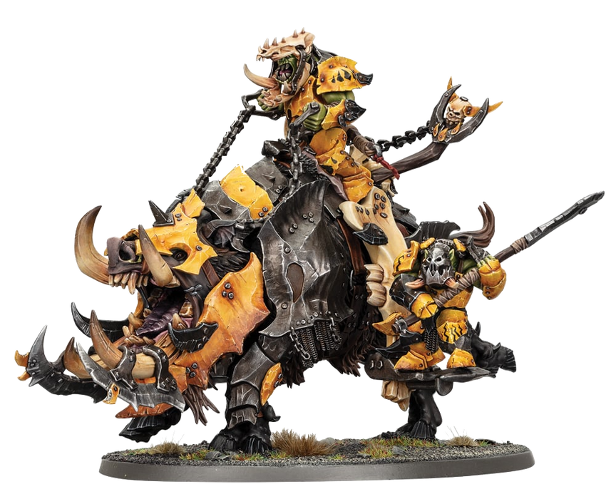 Warhammer Age of Sigmar - Tuskboss On Maw-Grunta