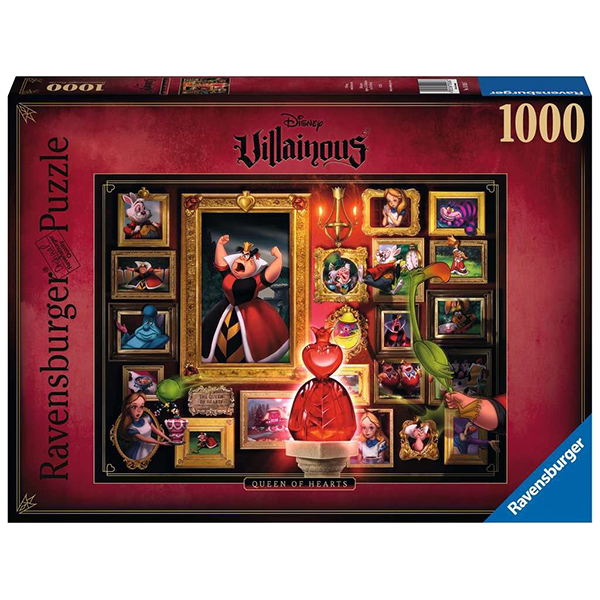 Puzzle: Disney Villainous- Queen of Hearts (1000 pieces)