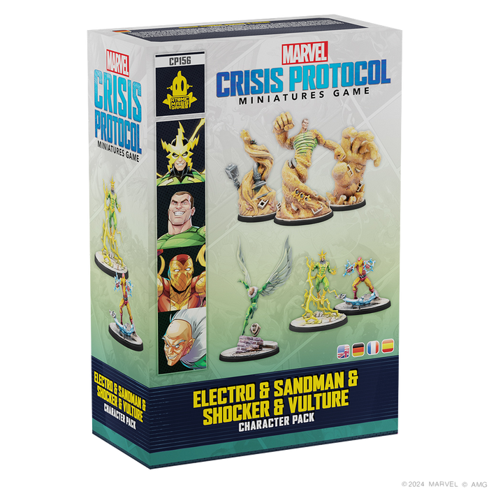 MARVEL: CRISIS PROTOCOL – ELECTRO and SANDMAN and SHOCKER and VULTURE