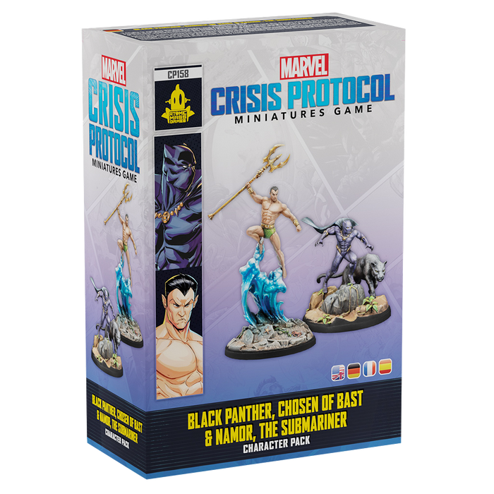 MARVEL: CRISIS PROTOCOL - BLACK PANTHER CHOSEN OF BAST & NAMOR THE SUB-MARINER