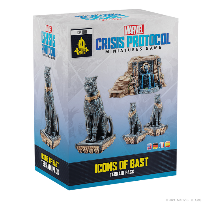 MARVEL: CRISIS PROTOCOL - ICONS OF BAST TERRAIN PACK