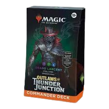 Magic the Gathering CCG: Outlaws of Thunder Junction Commander Deck