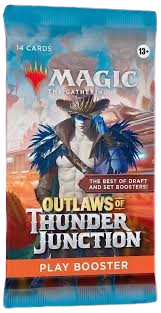 Magic the Gathering CCG: Outlaws of Thunder Junction Play Booster