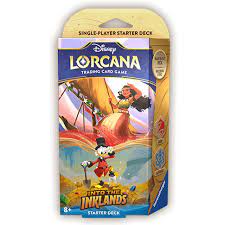 Disney Lorcana: Into the Inklands Starter Deck (Ruby and Sapphire)