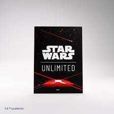 Star Wars: Unlimited Art Sleeve Pack - Space Red