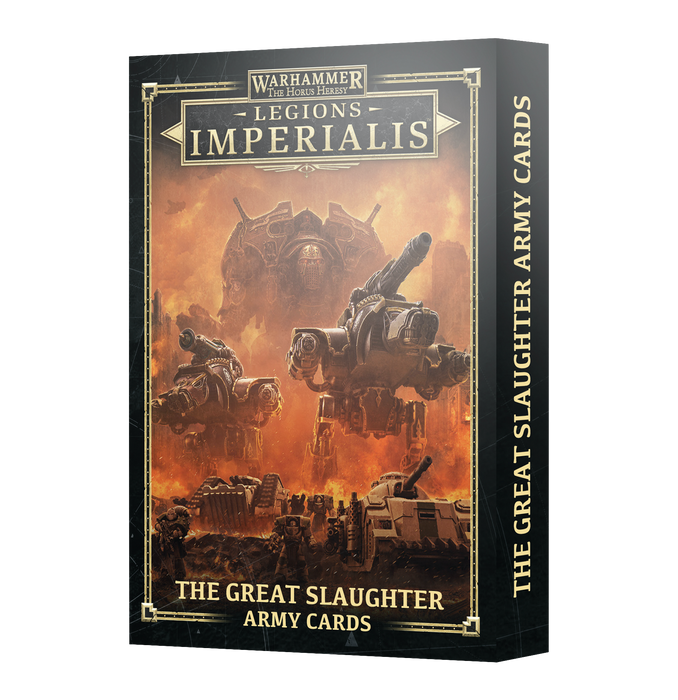Legions Imperialis - The Great Slaughter Army Cards