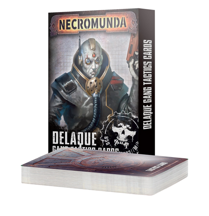 Necromunda - Delaque Gang Tactics Cards
