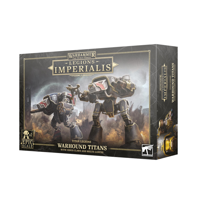 Warhammer Legions Imperialis - Warhound Titans with Ursus Claws