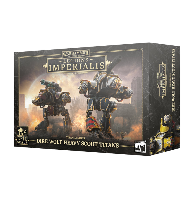 Warhammer Legions Imperialis - Dire Wolf Heavy Scout Titans