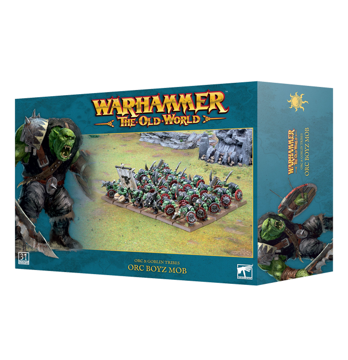 Warhammer Old World - Orc and Goblin Tribes: Orc Boyz Mob