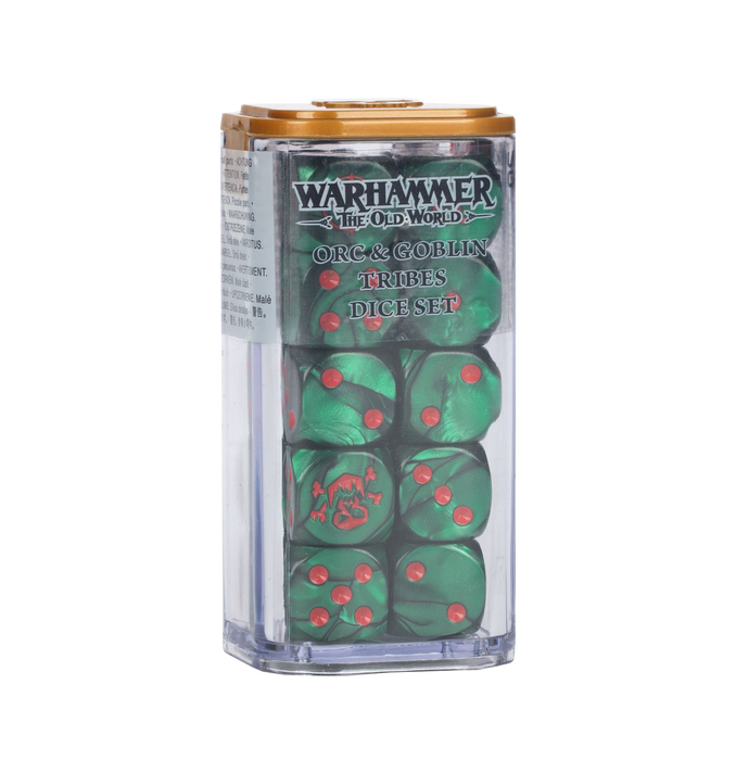 Warhammer Old World - Orc and Goblin Tribes Dice