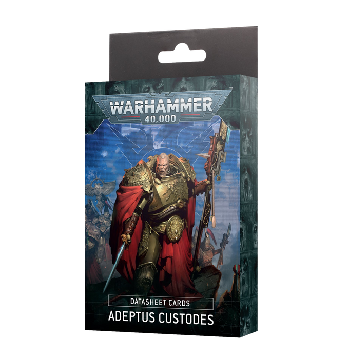 Warhammer 40000 - Datasheet Cards: Adeptus Custodes (2023)