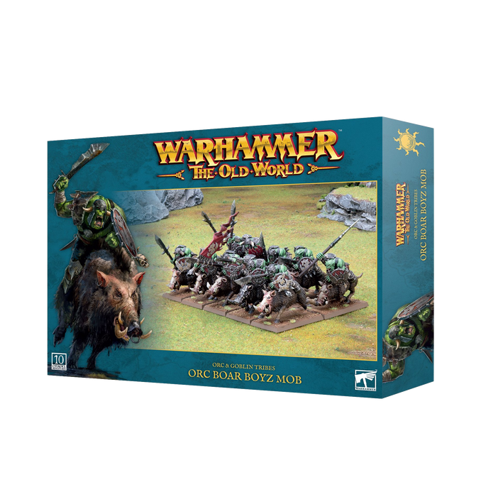 Warhammer Old World - Orc and Goblin Tribes: Boar Boyz Mob