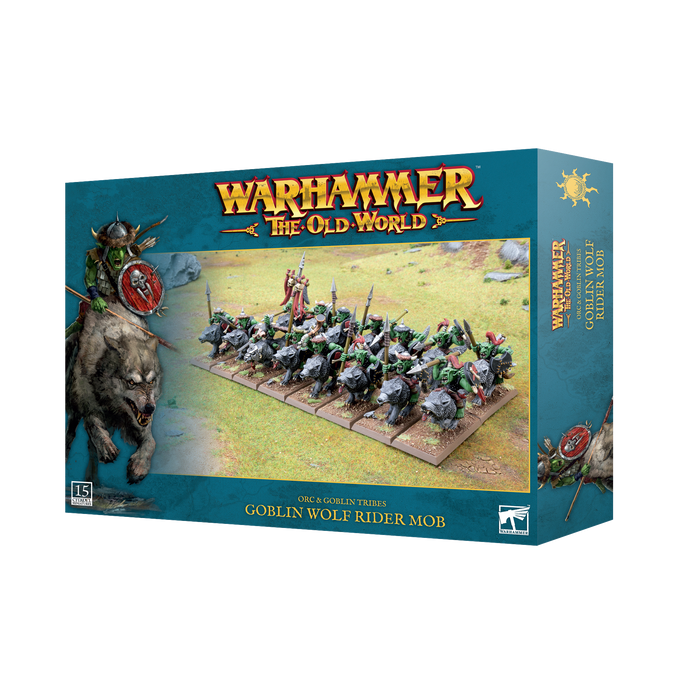 Warhammer Old World - Orc and Goblin Tribes: Goblin Wolf Rider Mob