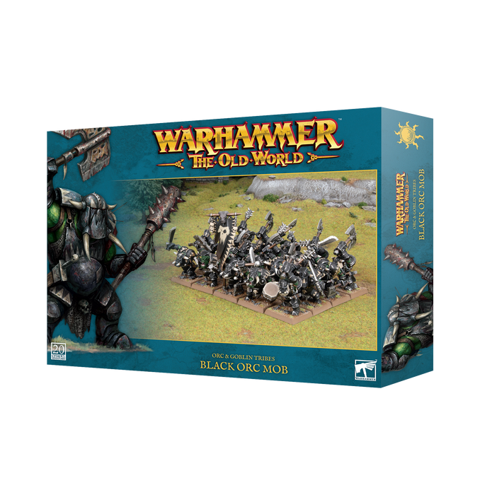 Warhammer Old World - Orc and Goblin Tribes: Black Orc Mob