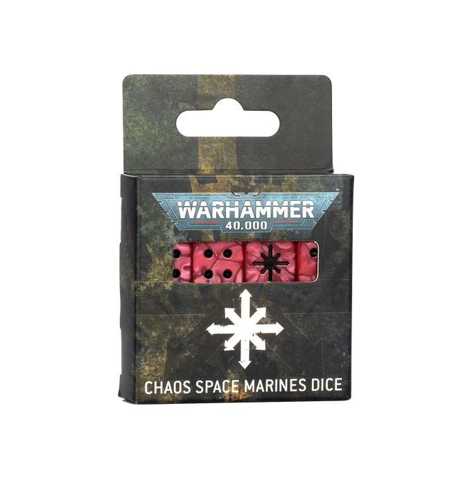 Warhammer 40000 - Chaos Space Marines Dice