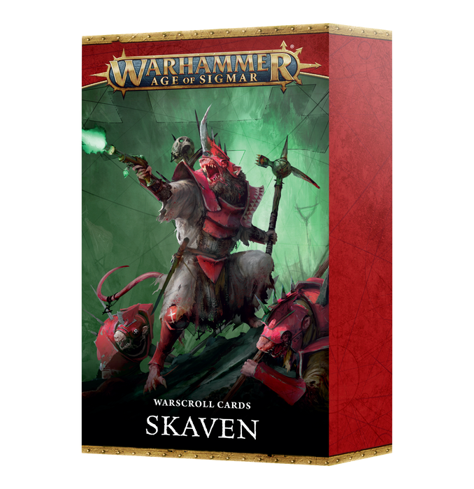 Warhammer Age of Sigmar - Warscroll Cards: Skaven (2024)