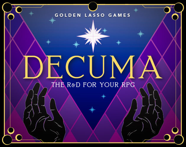 Decuma: the RandD for your RPG