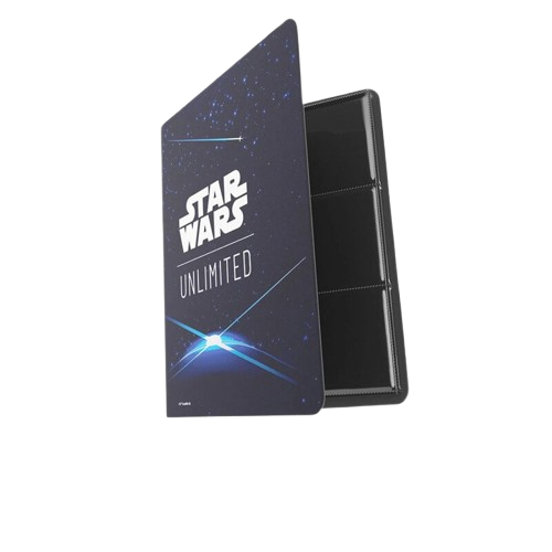 Star Wars: Unlimited Zip-Up Album 18-Pocket - Card Back Blue