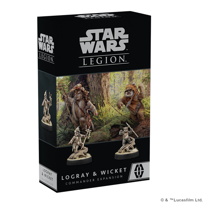 STAR WARS: LEGION - LOGRAY and WICKET COMMANDER EXPANSION