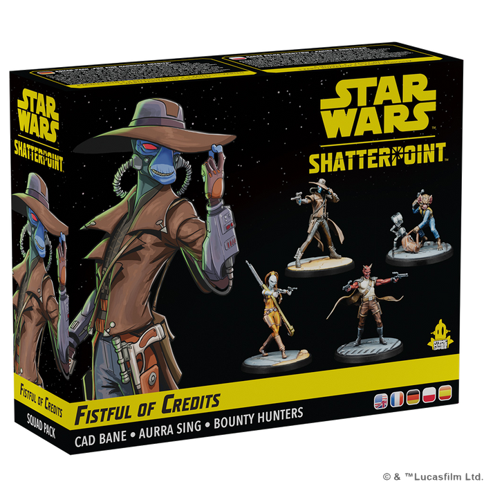 Star Wars: Shatterpoint - Fistful Of Credits: Cad Bane Squad Deck