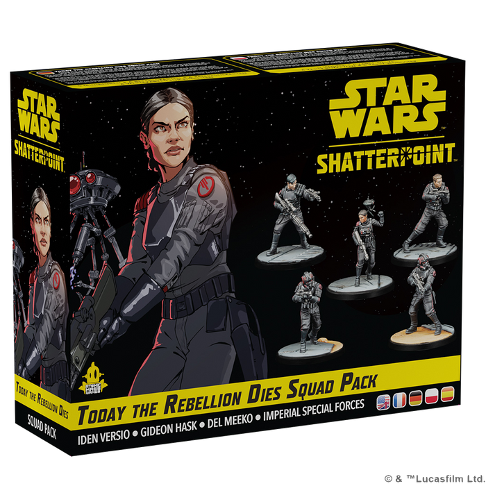 STAR WARS: SHATTERPOINT - TODAY THE REBELLION DIES SQUAD PACK