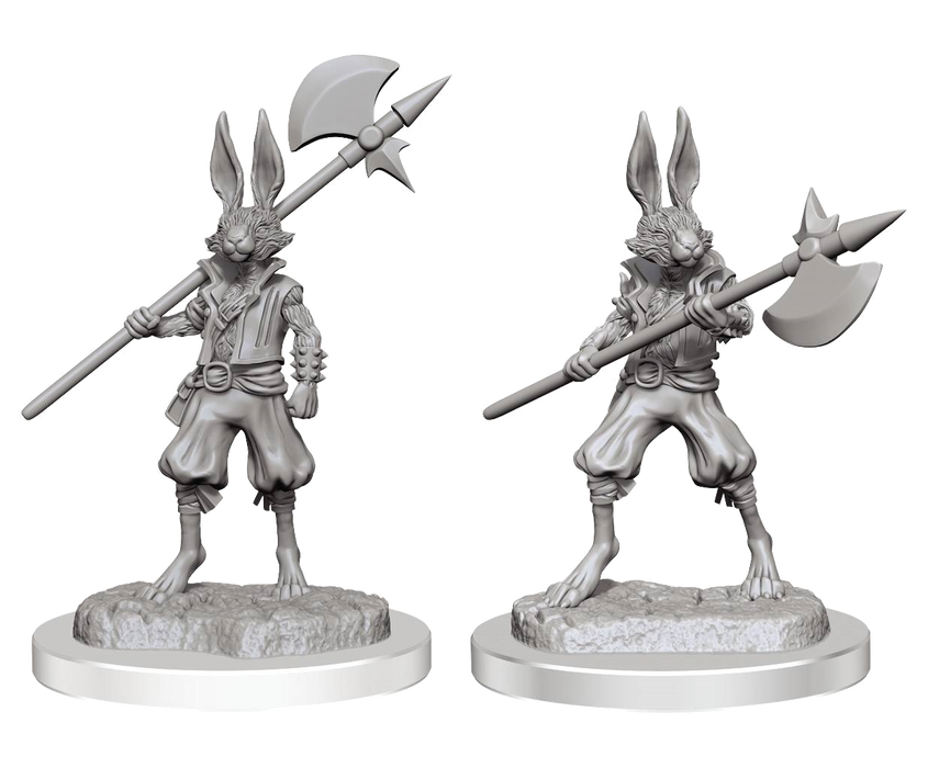 Dungeons and Dragons Nolzur`s Marvelous Unpainted Miniatures: W18 Harengon Brigands