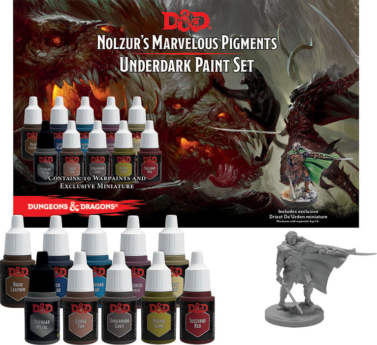 Dungeons and Dragons Nolzur`s Marvelous Pigments: Underdark Paint Set
