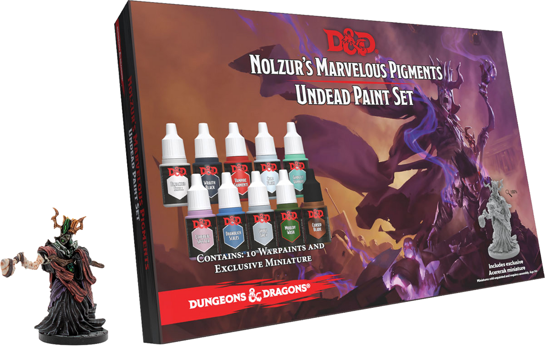 Dungeons and Dragons Nolzur`s Marvelous Pigments: Undead Paint Set