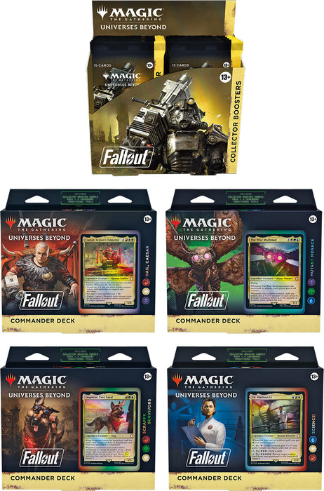 Magic the Gathering CCG: Fallout Commander Deck