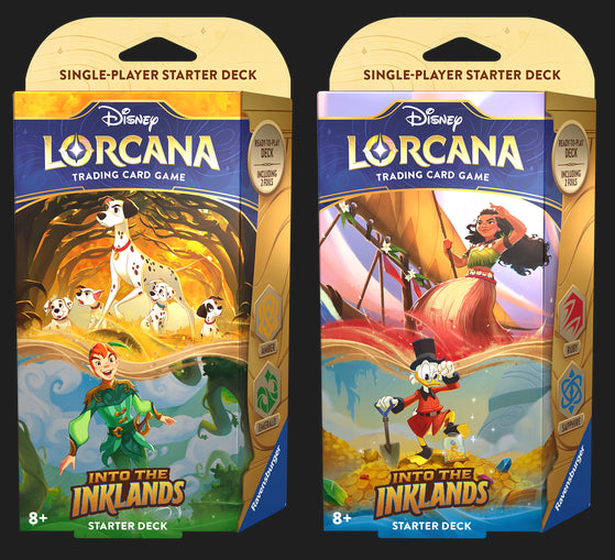 Disney Lorcana TCG: Into the Inklands Starter Deck Carton (8)