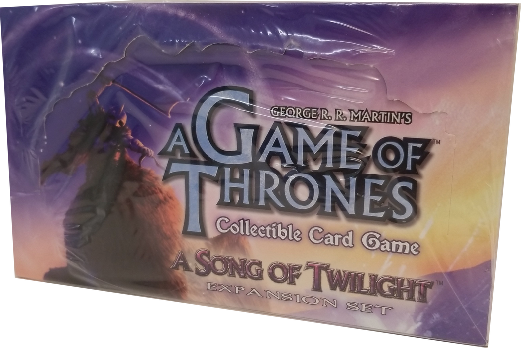 A Game of Thrones CCG: A Song of Twilight Booster Display