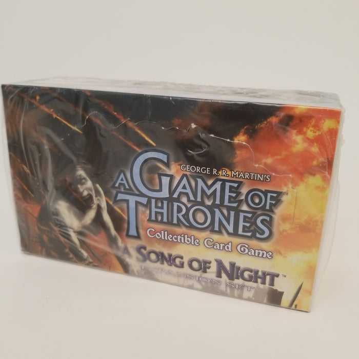 A Game of Thrones CCG: A Song of Night Booster Display