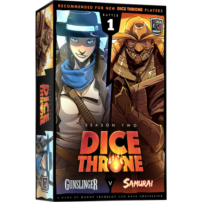 Dice Throne: Season 2 - Box 1 - Gunslinger vs Samurai