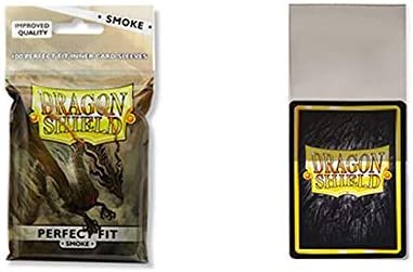 Dragon Shield Sleeves: Perfect Fit - Smoke (100)